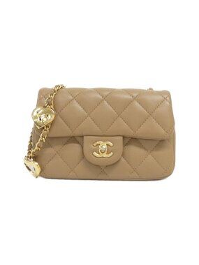 Chanel Shoulder Bag Beige